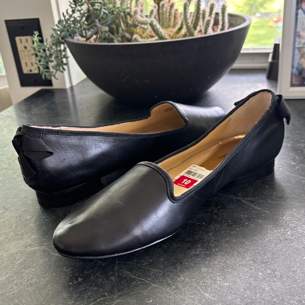 Marc Fisher Brandy Bow Ballet Flats Leather